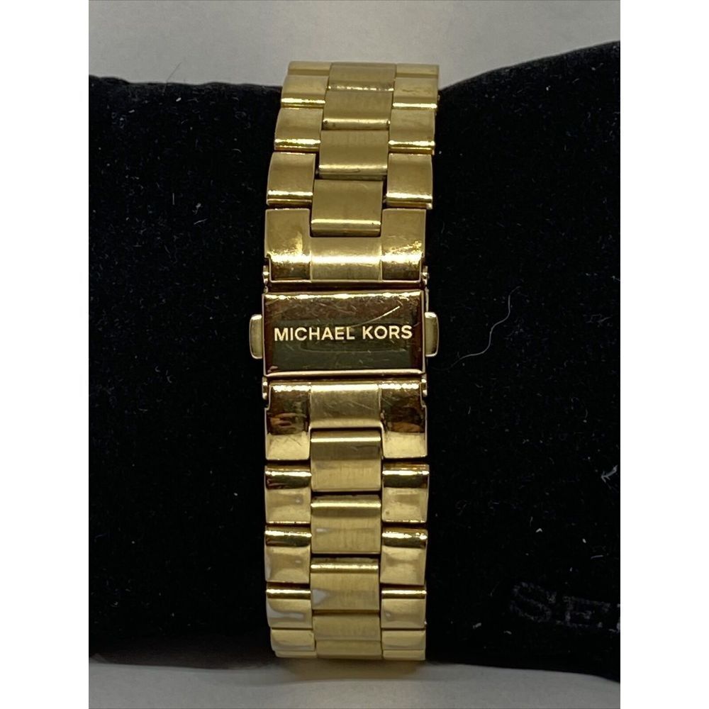 Michael Kors MK5160 Women's Gold Stainless Steel Analog Dial Quartz Watch JK406 - Picture 6 of 12